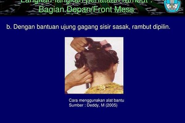 Langkah-langkah Sasak Rambut