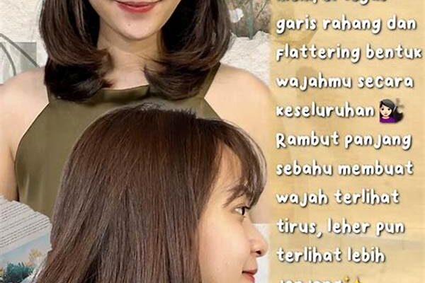 Pilihan Poni Untuk Wajah Oval