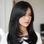 Model Rambut Lurus Elegan Dan Simpel