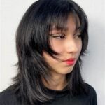 Wolf Cut Modern Dengan Sentuhan Highlight